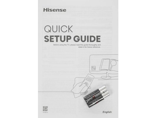 4K (Ultra HD) Smart телевизор HISENSE 75E7S 75″, QLED, HomeOS, HDMI 2.1